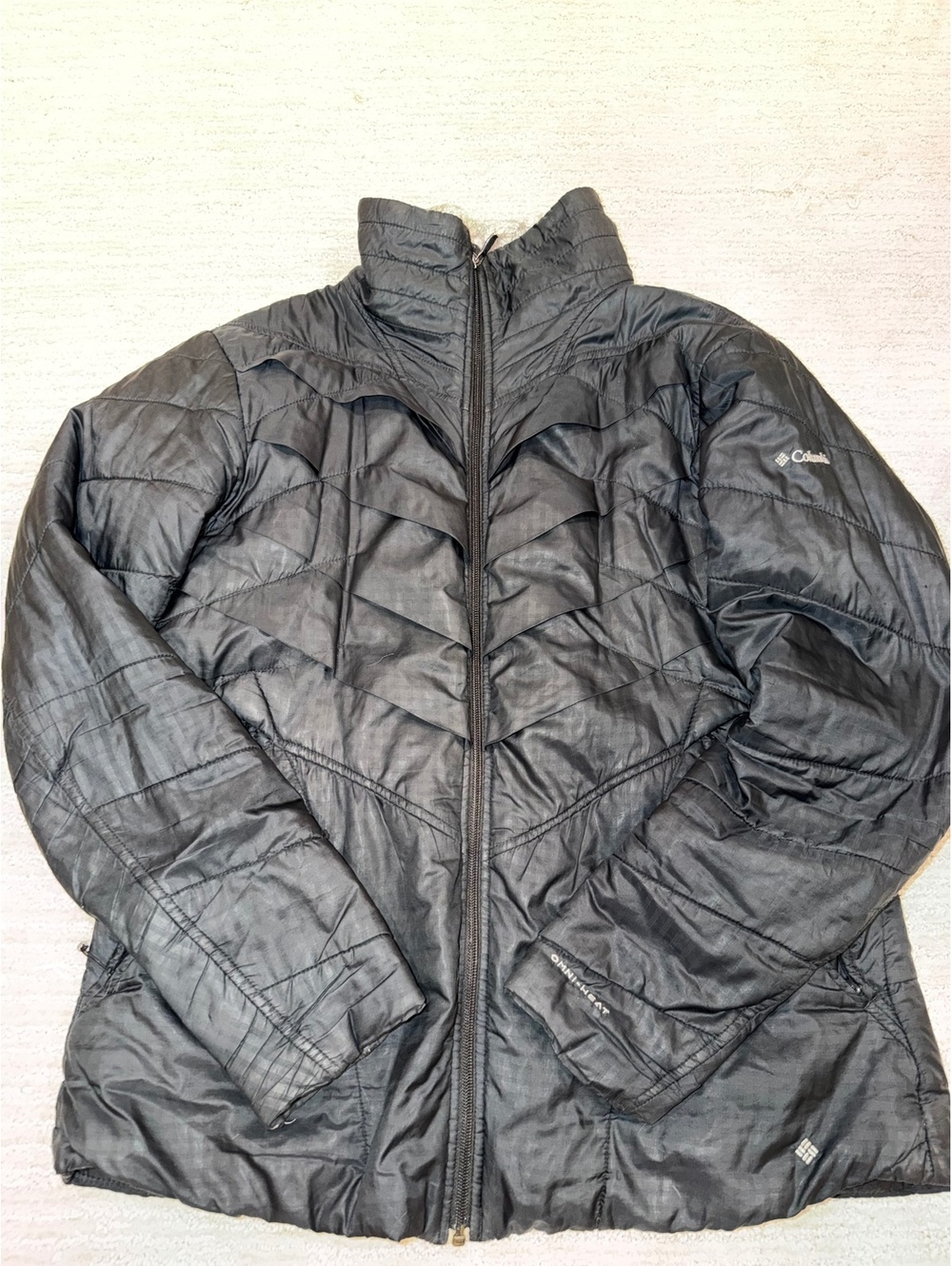 Columbia black puffer jacket